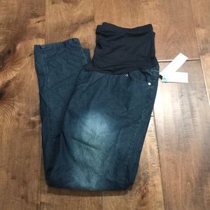 Oh! Mamma straight leg Maternity Jeans